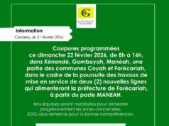 COMMUNIQUÉ 𝐄𝐃𝐆 : 𝐅𝐎𝐑𝐄𝐂𝐀𝐑𝐈𝐀H 𝐓𝐑𝐀𝐕𝐀𝐔𝐗 𝐃’𝐀𝐌𝐄𝐋𝐈𝐎𝐑𝐀𝐓𝐈𝐎𝐍 𝐃𝐄 𝐋𝐀 𝐃𝐄𝐒𝐒𝐄𝐑𝐓E